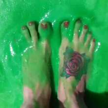 Thefetishgirl: Messy Feet