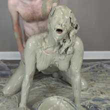 Jayce: Muddy Suck, Fuck, Dildo's+Butt Plug-Fill All Holes!