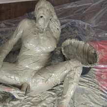 Jayce: Muddy Suck, Fuck, Dildo's+Butt Plug-Fill All Holes!