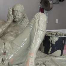 Jayce: Muddy Suck, Fuck, Dildo's+Butt Plug-Fill All Holes!