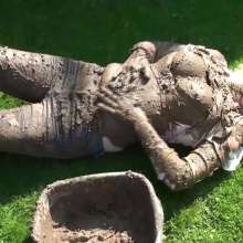 custardcouple: My Mud Fetish 1
