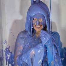 CandyCustard: Photoset: Aston Sexy Satin Gunging