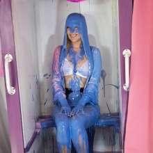 CandyCustard: Photoset: Aston Sexy Satin Gunging