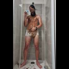 NynoGunge: Playing with Chocolate Ice Cream!