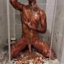 NynoGunge: Playing with Chocolate Ice Cream!