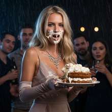 Sleazoid44: Cake Fight!