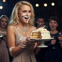 Sleazoid44: Cake Fight!