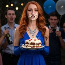 Sleazoid44: Cake Fight!