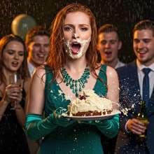 Sleazoid44: Cake Fight!