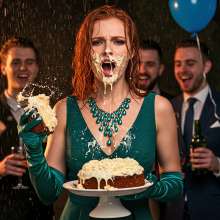 Sleazoid44: Cake Fight!