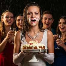 Sleazoid44: Cake Fight!