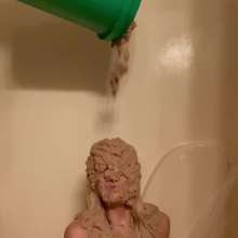 Slimed Models: Scarlett Slimed With Dog Food