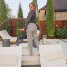 WetlookFashion: Seductive Wet Business with Camille