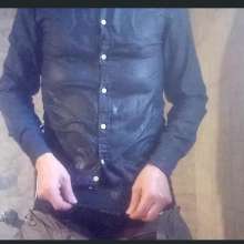 WETColours: Shower in Blue Shirt and Tie