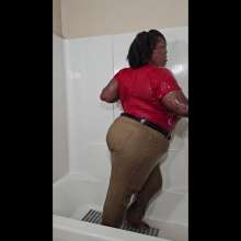 gsdwetlook: Showering Fully-clothed in Pants and a T-shirt