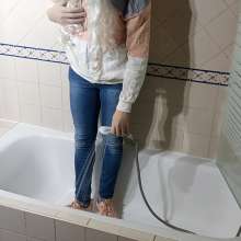 Wetlook Doll: Wet Jeans and Hoddie