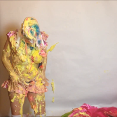 CandyCustard: Candy and Maria pie each other as clowns!