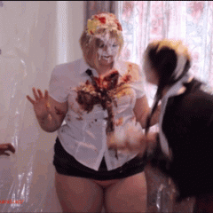 stewy18: Judge Maria and Sploshed Schoolgirls tease gifs