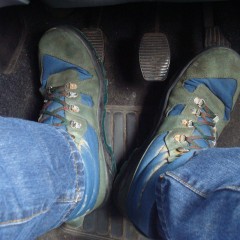 wetmart2240: Muddy walk with deep puddles