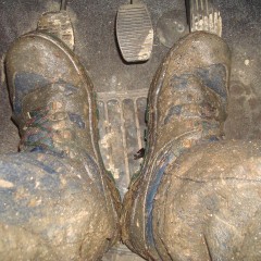 wetmart2240: Muddy walk with deep puddles