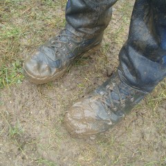 wetmart2240: Muddy walk with deep puddles