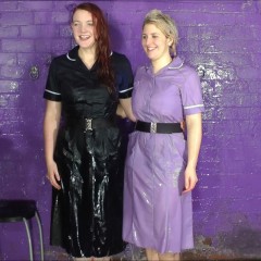 DungeonMasterOne: d/l: Three Wet nurses!  Women in uniform with buckets of water!