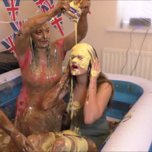CandyCustard: Bake off gets filthy and orgasmic with Maria, Brandi and Honour