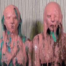 Anglefan.com: Super messy slime-first scene with two cute blondes!