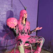 DungeonMasterOne: Maude fills and gunges genuine American Apparel disco pants