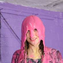 DungeonMasterOne: Maude fills and gunges genuine American Apparel disco pants