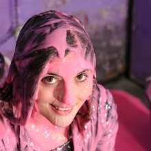 DungeonMasterOne: Maude fills and gunges genuine American Apparel disco pants