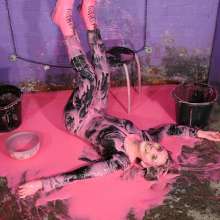 DungeonMasterOne: Maude fills and gunges genuine American Apparel disco pants