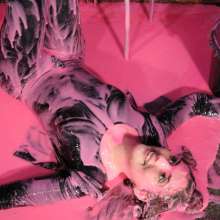 DungeonMasterOne: Maude fills and gunges genuine American Apparel disco pants