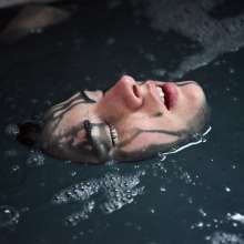 Stella: Stella takes a bath in slippery clear, grey, and black slime.
