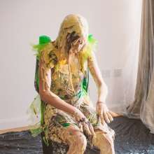 Jamie: Tinkerbell Sploshing in Custard