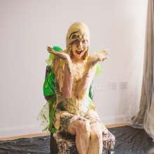 Jamie: Tinkerbell Sploshing in Custard