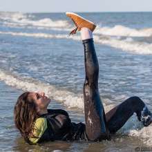 EuroWAM Team: New casual clothing session in the sea