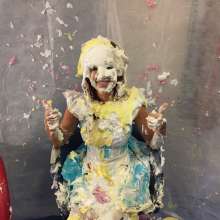 Dominic: Harley gets very messy!