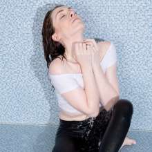 WetLookStu: Enna wet in leggings