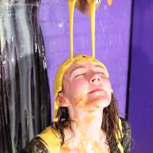 DungeonMasterOne: Chastity and Friday give each other the sweet treatment in beautiful gowns