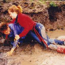 katew: Marissa and Carina in jeans