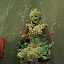Dominic: Harley gets very messy!