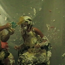 Dominic: Harley gets very messy!