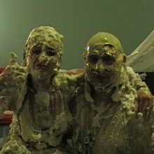 Dominic: Harley gets very messy!