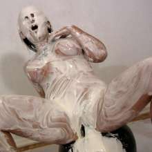 Messygirl: Riding The Big One While Getting Messy