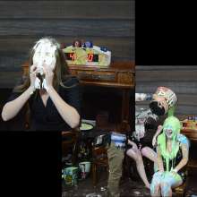 walking the plank: Pie Face Girls / The Slime Punishiment / Program 3 ''Game Show''