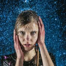 Jens German: The girl of my dreams showering.