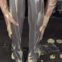 MostWam: Saucey Sexy Mel Gets Sweet and Sticky (Topless)