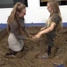 MostWam: Mud Wrestling Ep20 Casey And Cassie