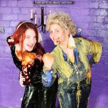 DungeonMasterOne: Scarlet and Morgana destroy each other dressed as land girls!